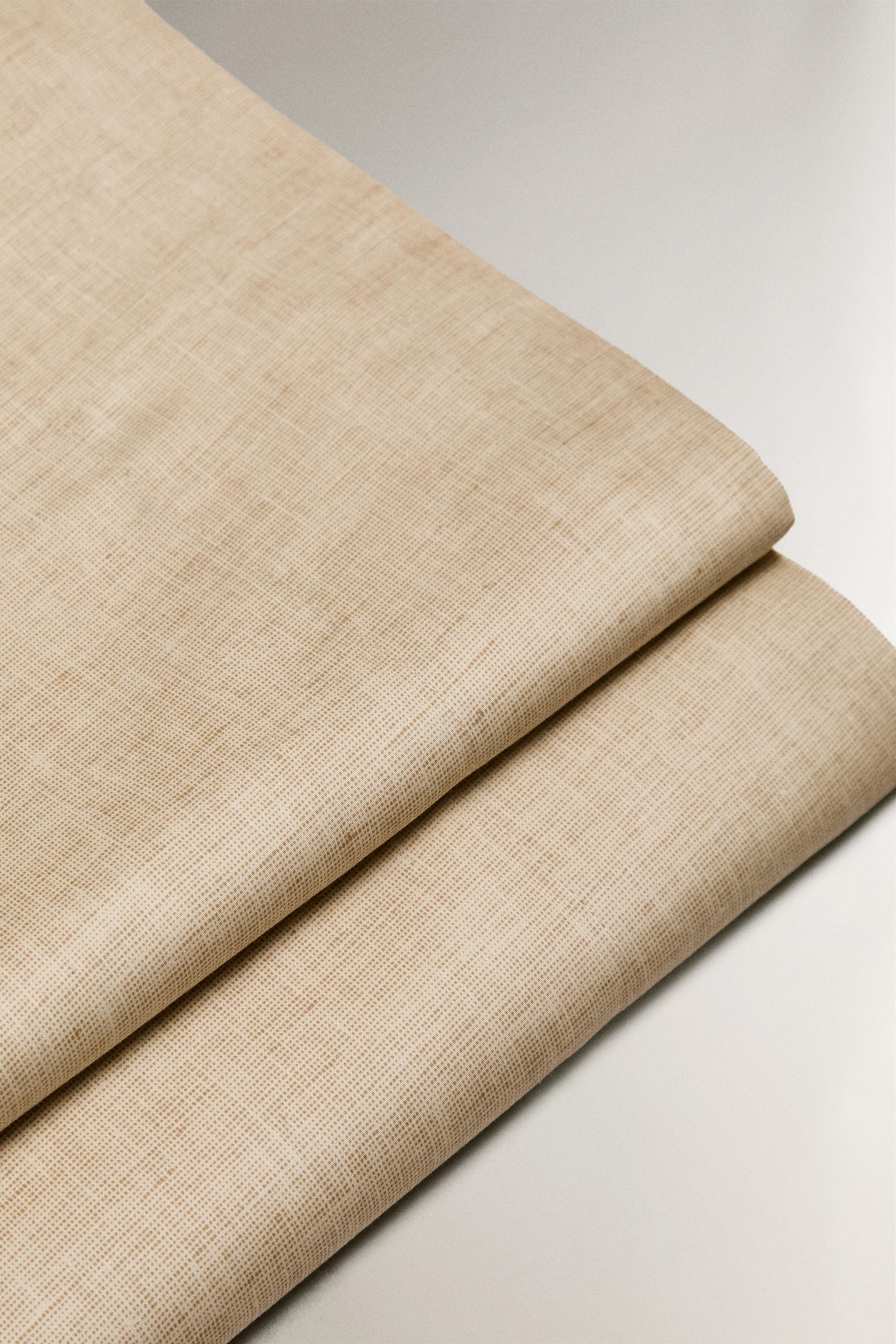 TEXTURED SATEEN PRINT FLAT SHEET